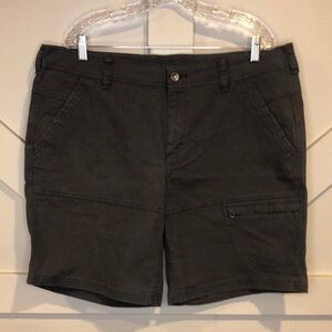 Marmot Men’s 38 Black Cargo Shorts Versatile Cotton Blend Outdoor Hiking